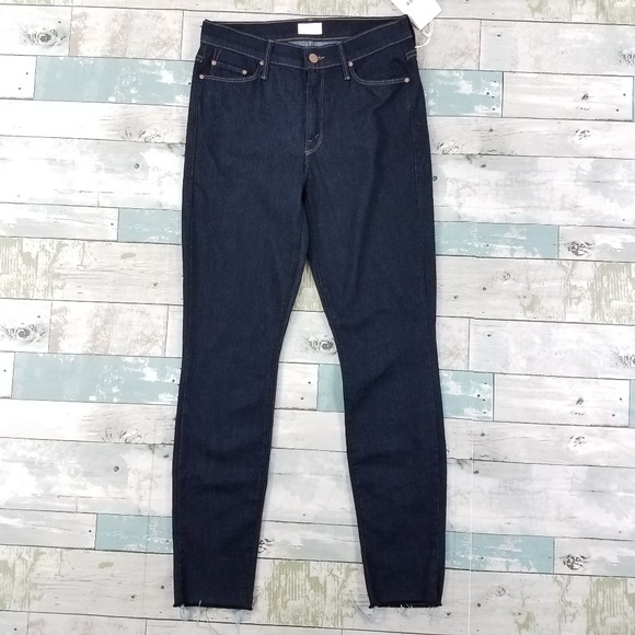 Mother Looker Ankle Fray Jeans So Good Wash 28 29 - Picture 2 of 8